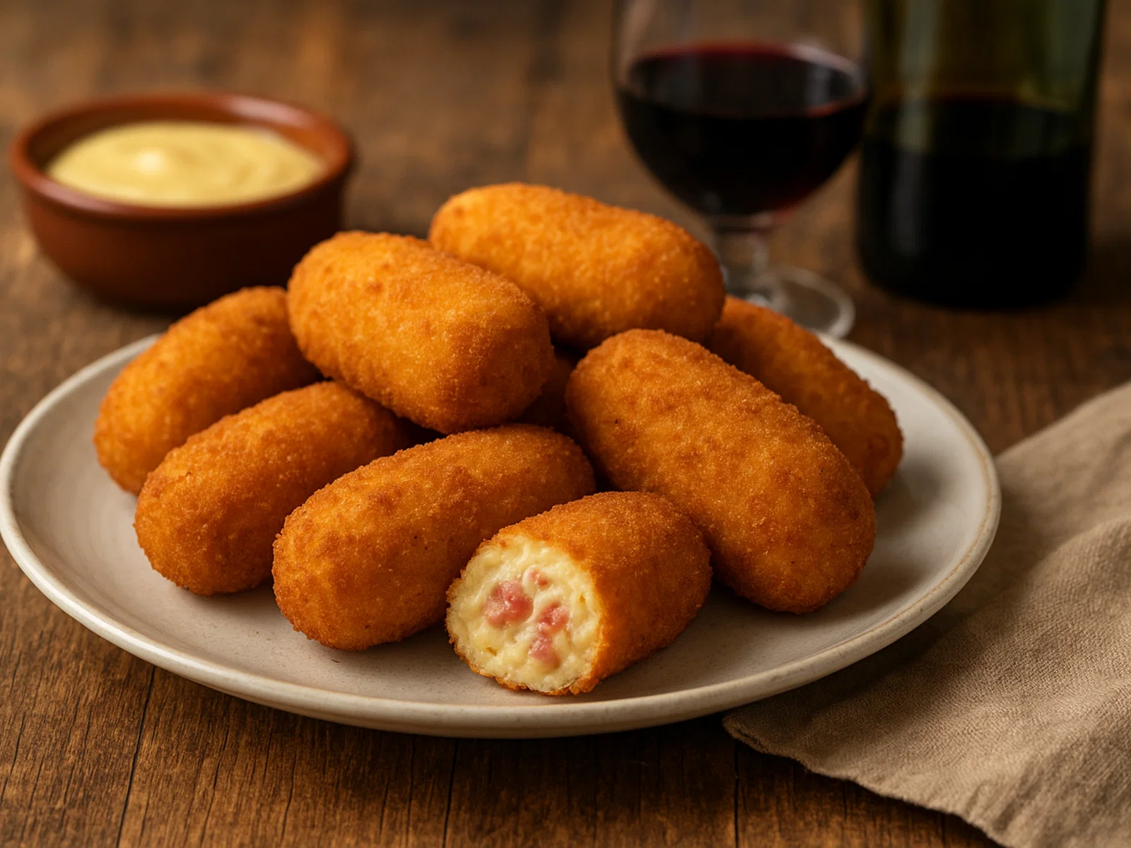 Croquetas de Jamón – Spanische Schinken-Kroketten