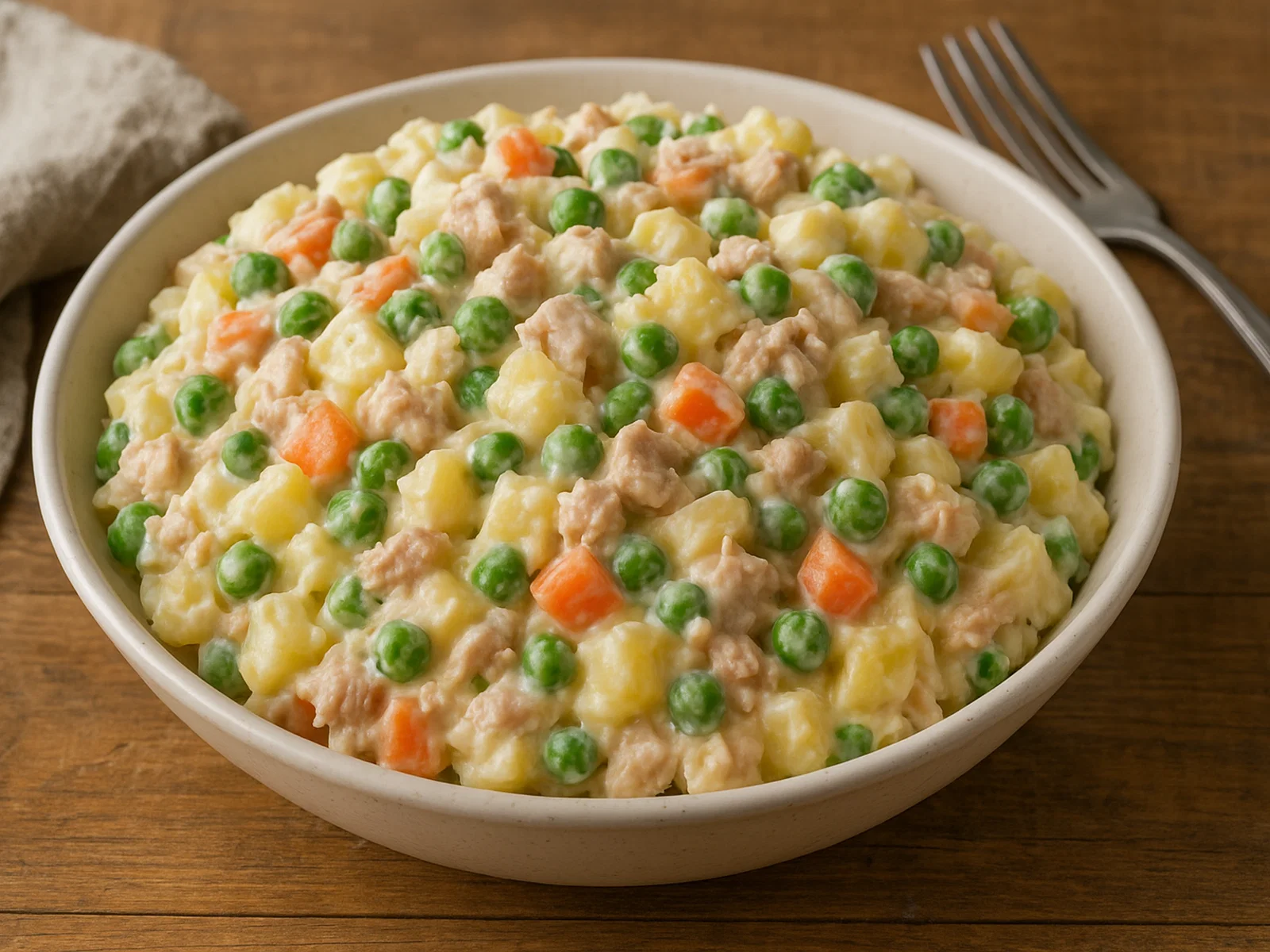 Ensaladilla rusa – spanischer Kartoffel-Gemüse-Salat
