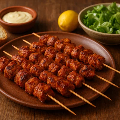 Pinchos morunos – spanische Gewürz‑Fleischspieße