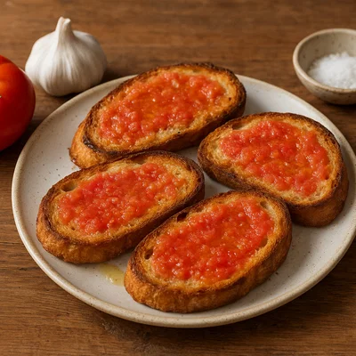 Pan con Tomate – Katalanisches Tomatenbrot
