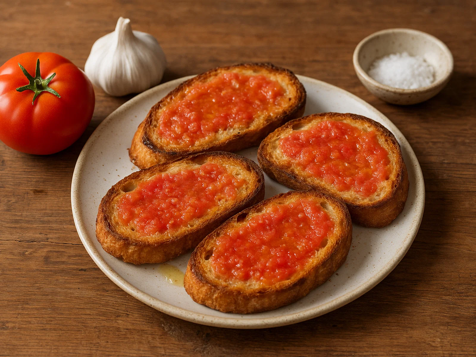 Pan con Tomate – Katalanisches Tomatenbrot