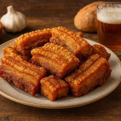 Torreznos – knusprig frittierter Schweinebauch