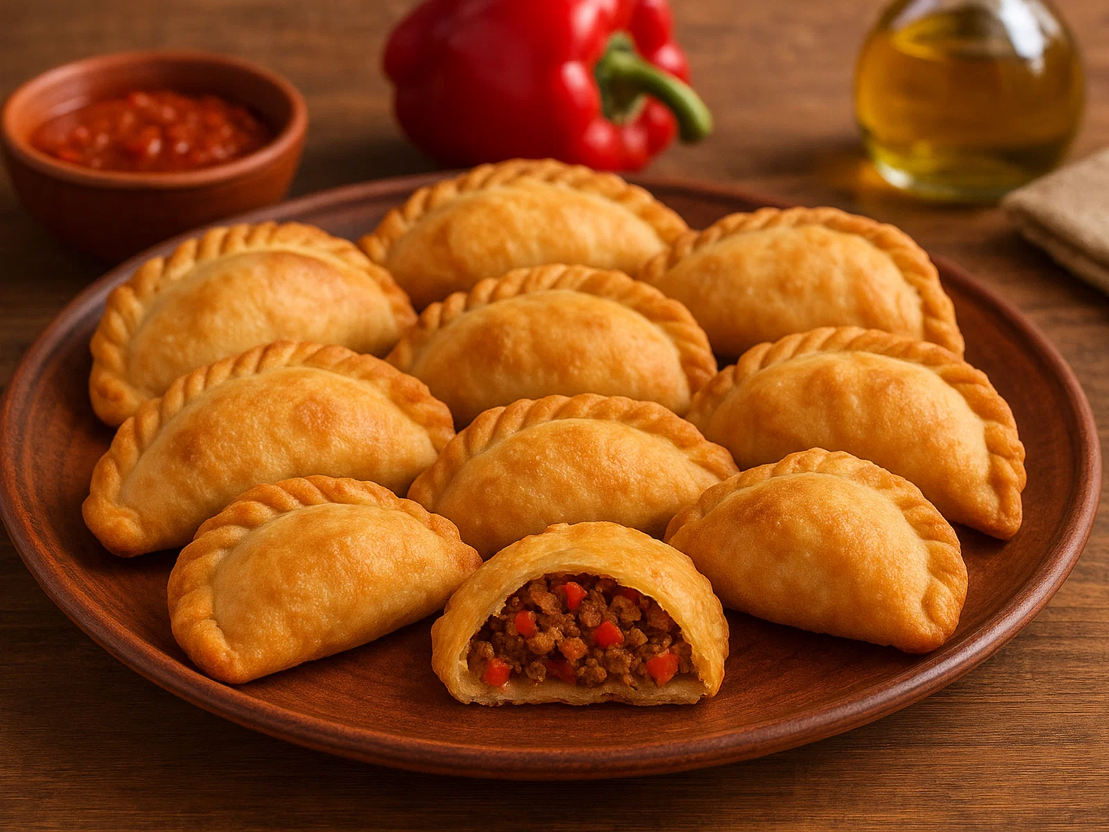 Empanadillas – Spanische gefüllte Teigtaschen