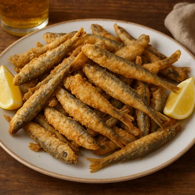Pescaíto frito – Andalusischer gemischter frittierter Kleinfisch