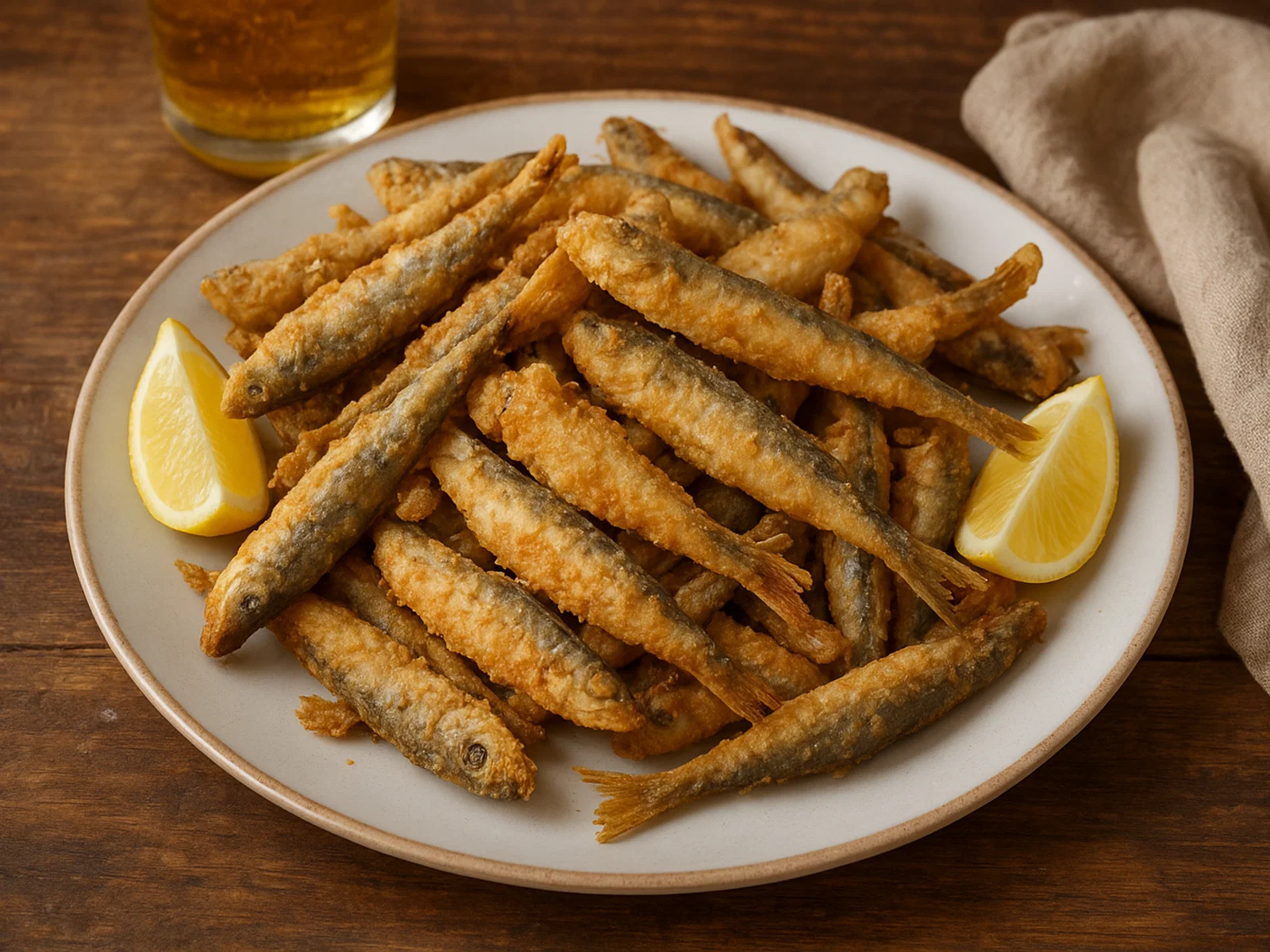 Pescaíto frito – Andalusischer gemischter frittierter Kleinfisch
