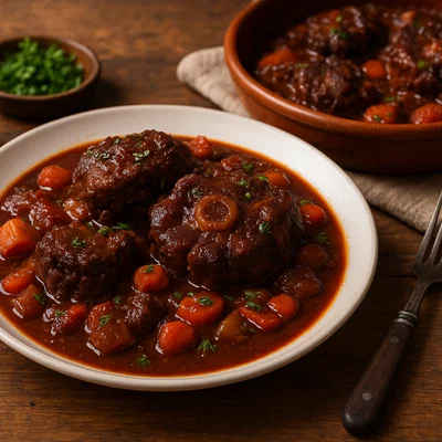 Rabo de Toro – Geschmorter Ochsenschwanz in Rotwein