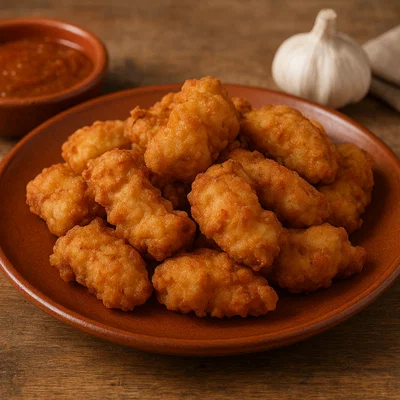 Cazón en adobo – marinierter, frittierter Hai