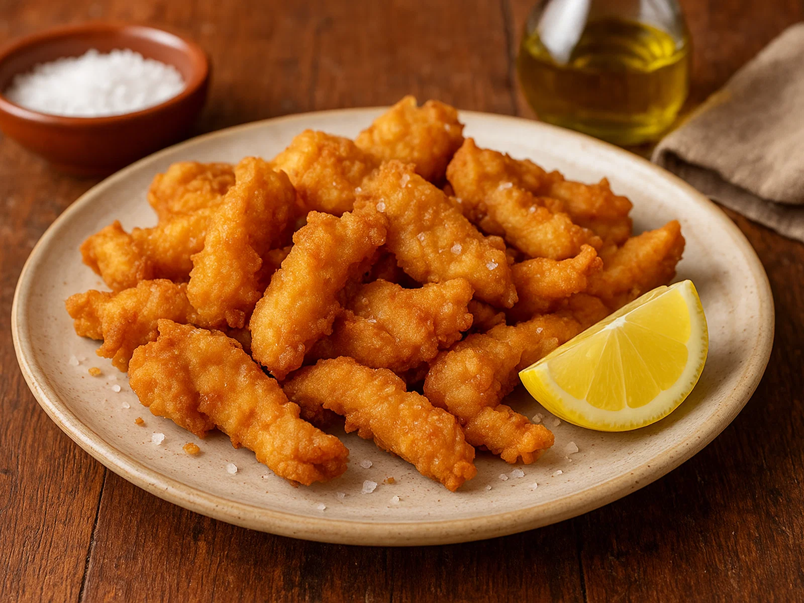 Choco frito – Frittierter Tintenfisch aus Huelva