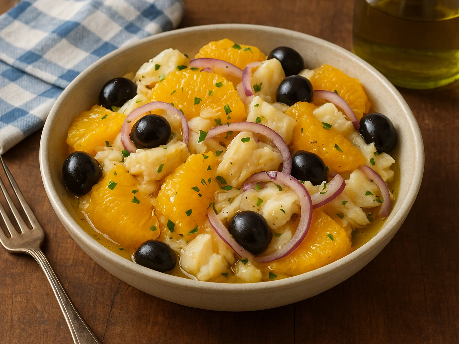 Remojón Granadino – Orangen-Stockfisch-Salat