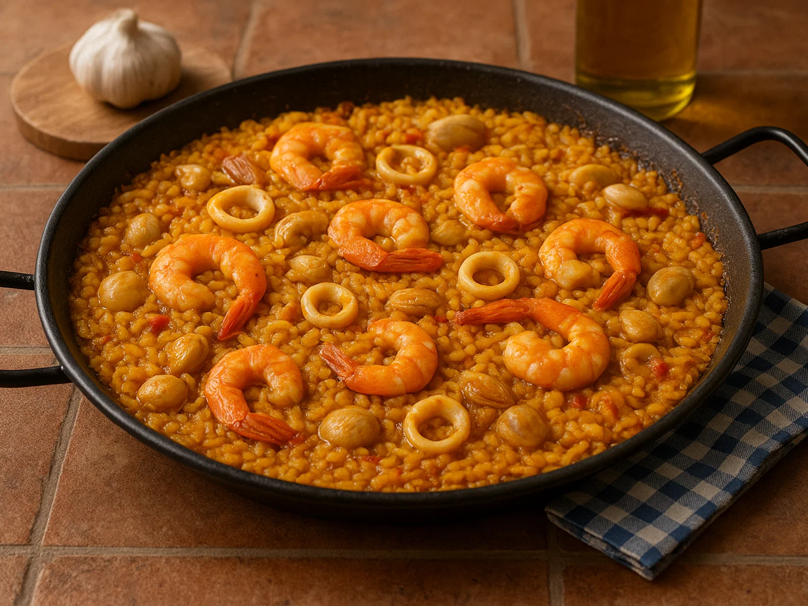 Arroz del Senyoret – spanischer Meeresfrüchtereis