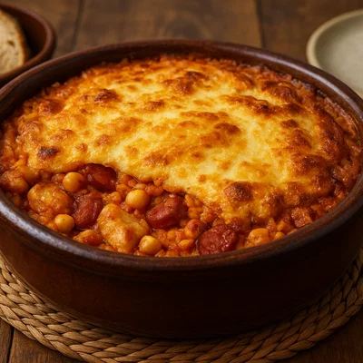 Arroz con Costra – Spanischer Ofenreis mit überbackener Ei-Kruste