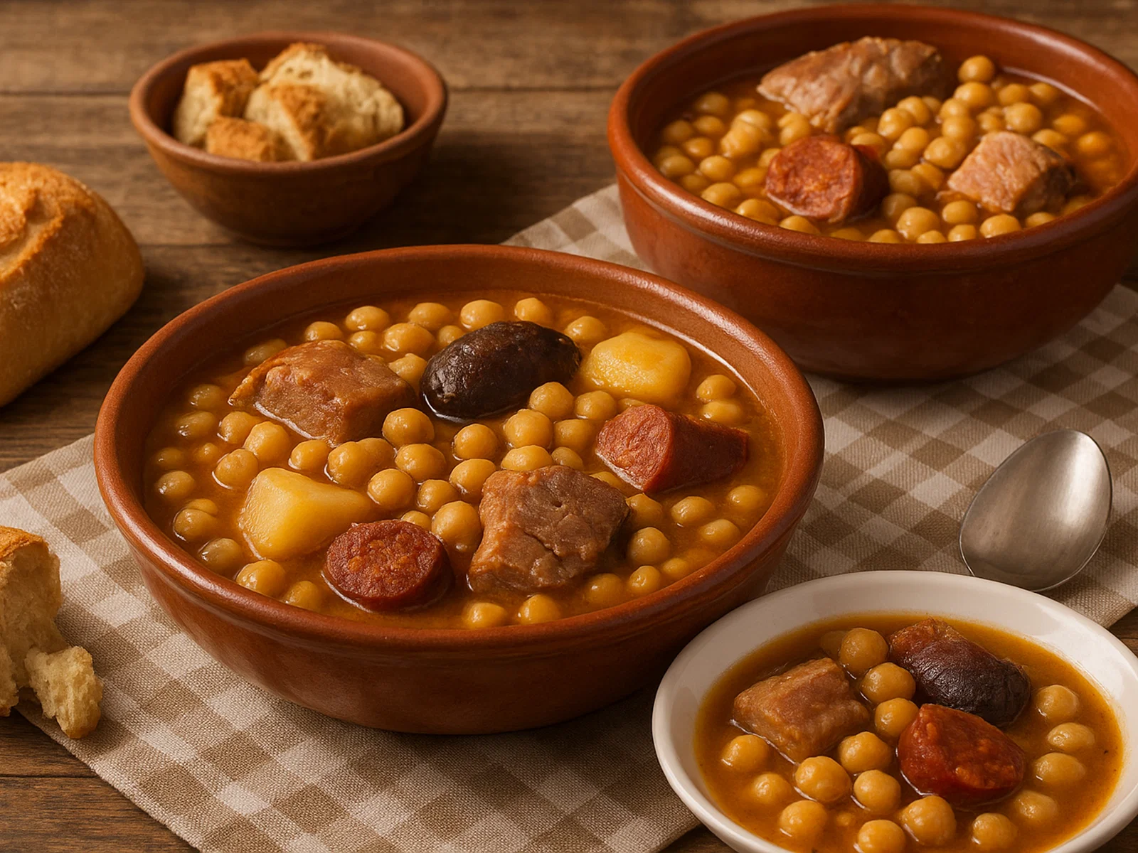 Cocido lebaniego – Kichererbsen-Eintopf aus dem Liébana-Tal