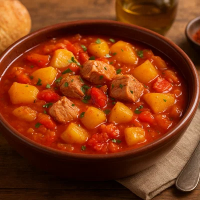 Marmitako – Baskischer Thunfisch-Kartoffel-Eintopf