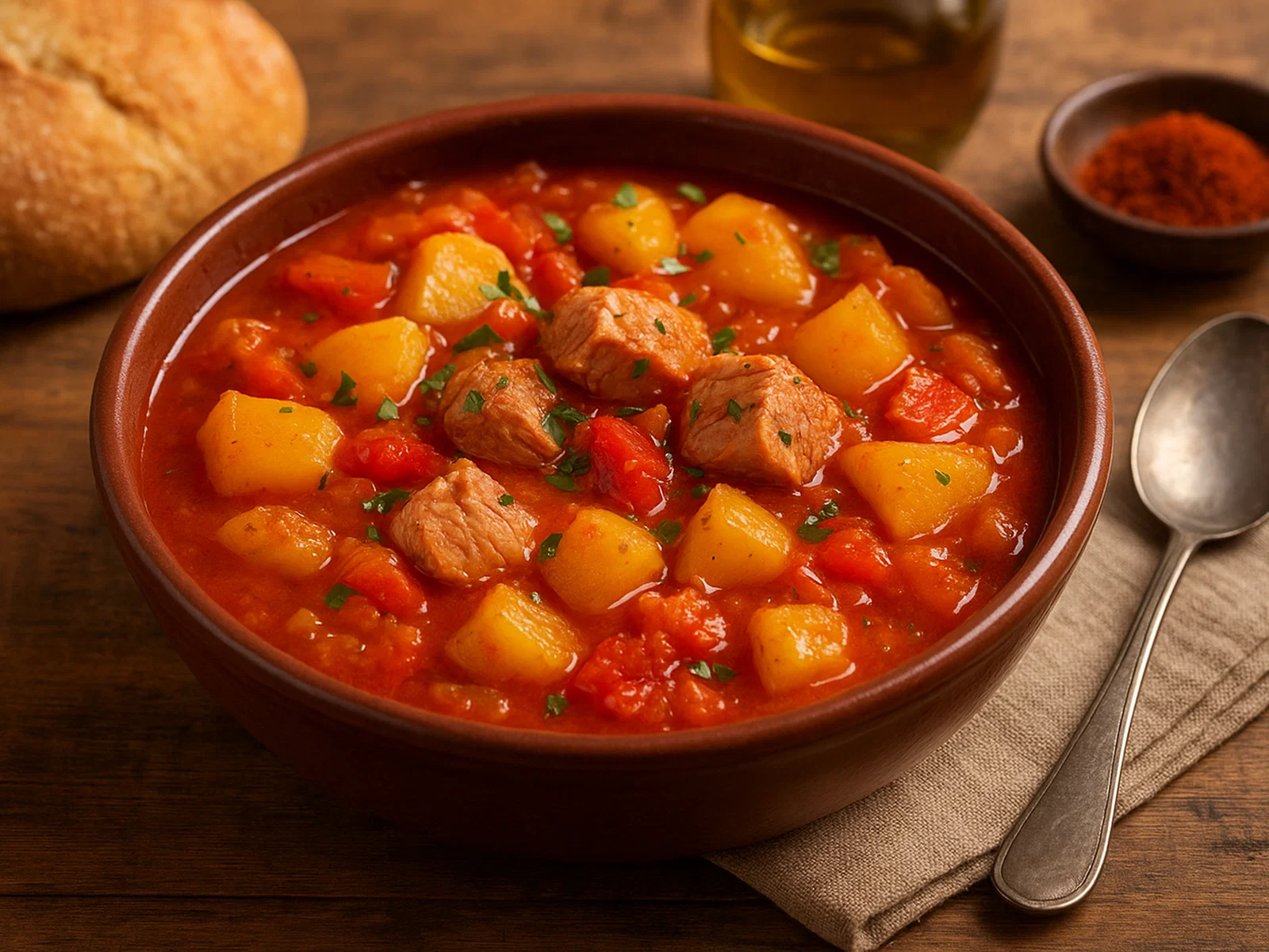 Marmitako – Baskischer Thunfisch-Kartoffel-Eintopf