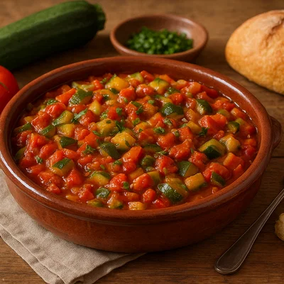 Pisto Manchego – Spanischer Gemüse-Schmortopf