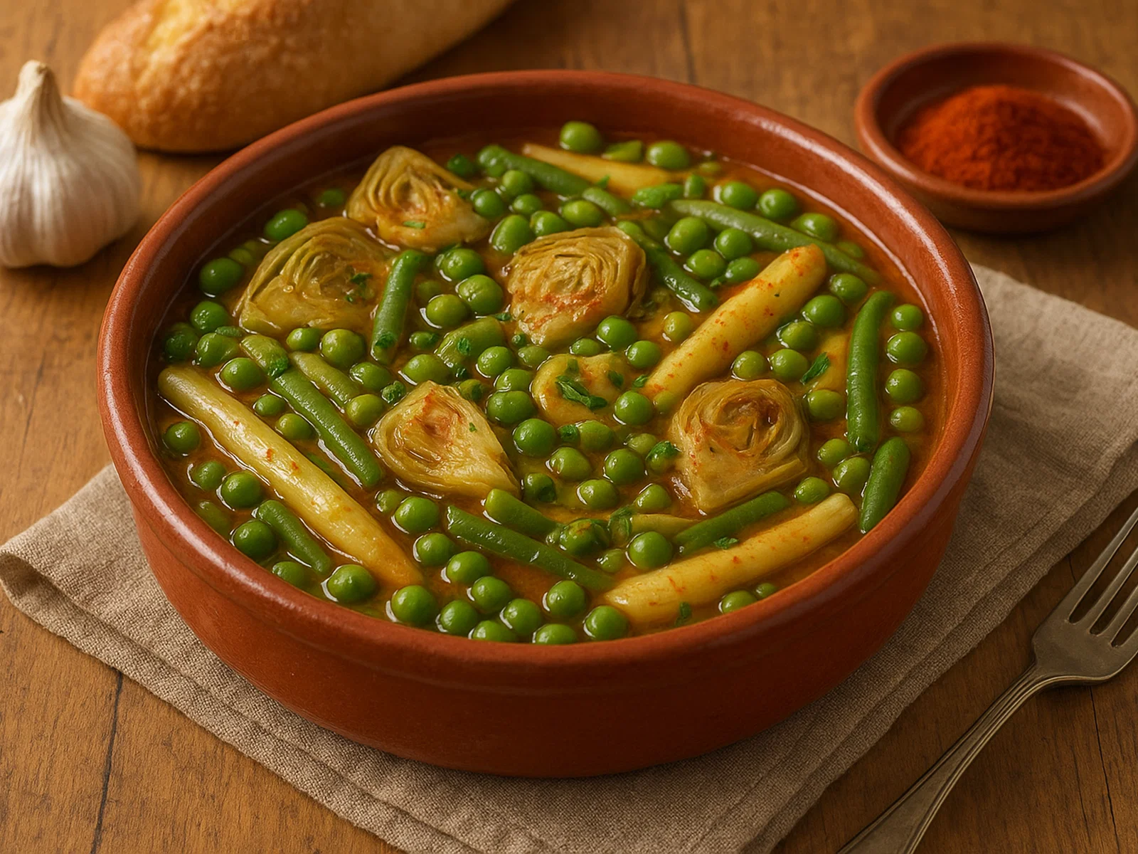 Menestra de Verduras – Geschmortes spanisches Frühlingsgemüse