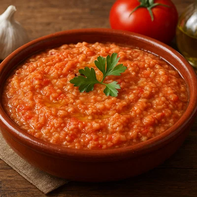 Cojondongo – Kalte Brot-Tomaten-Knoblauch-Speise