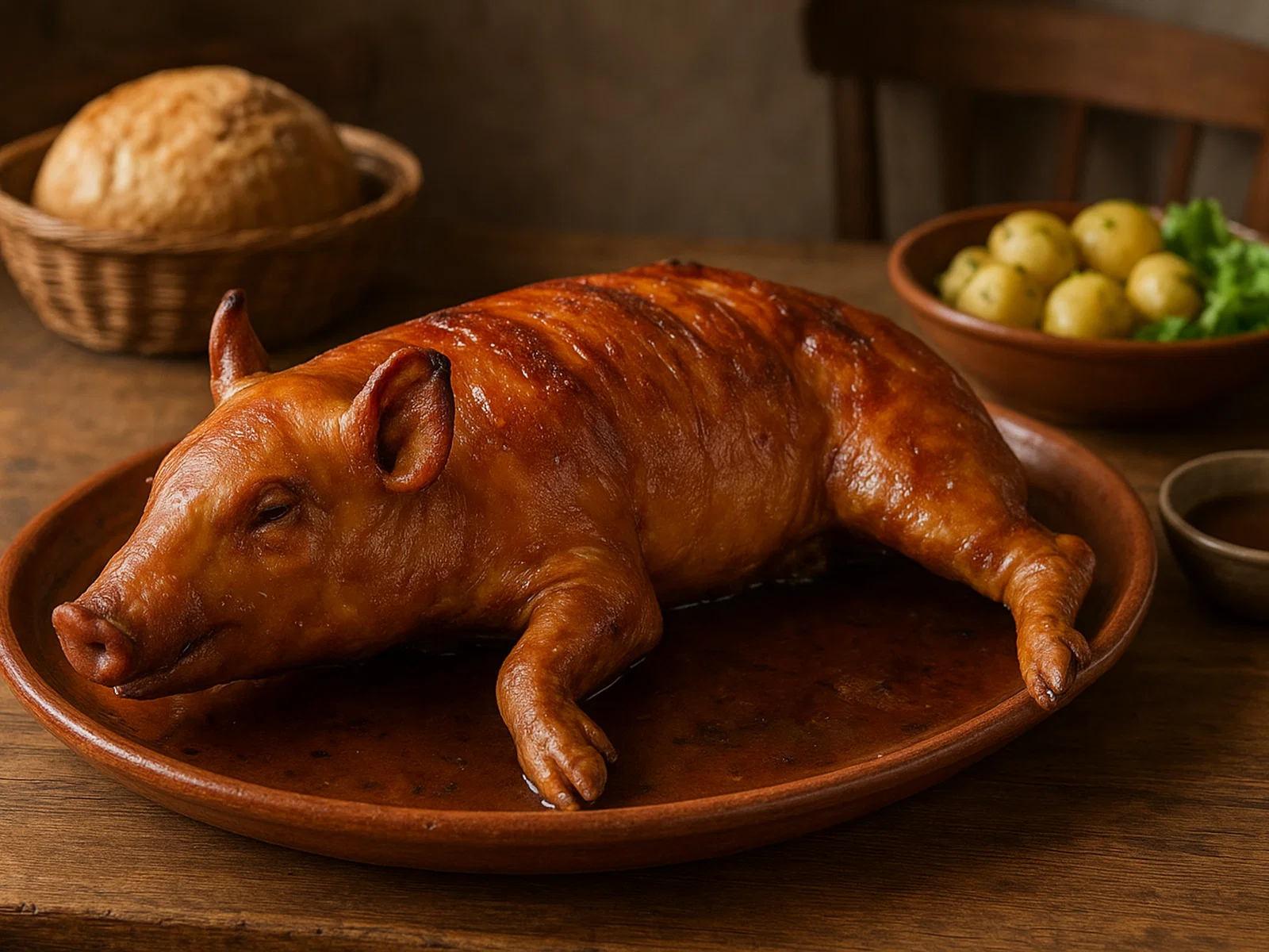 Cochinillo asado – Spanferkel nach Segovianer Art