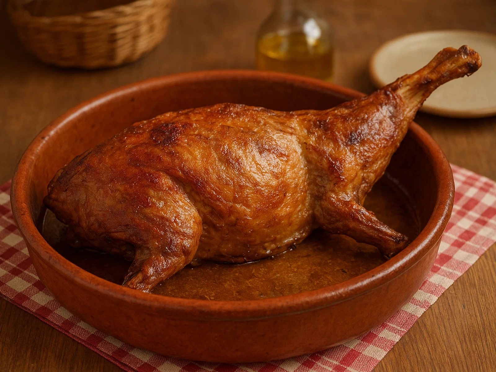 Lechazo asado – im Ofen gebratenes Milchlamm