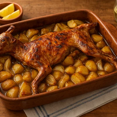 Cabrito asado – im Ofen gebratenes Zicklein