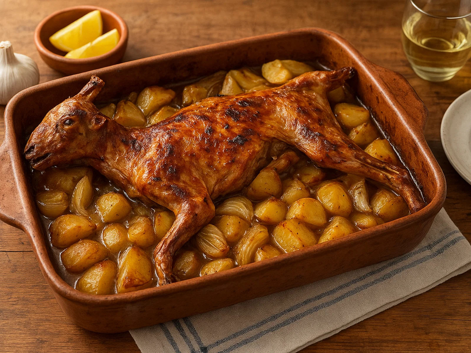 Cabrito asado – im Ofen gebratenes Zicklein