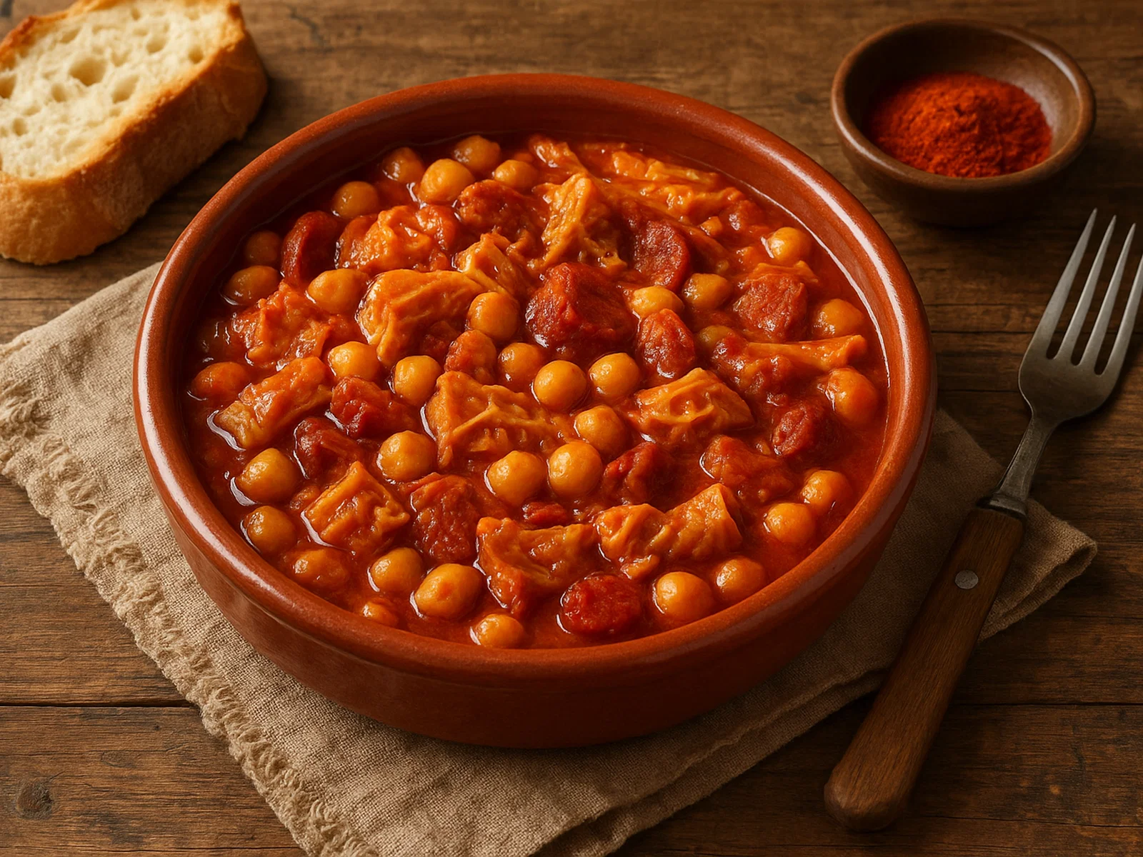 Callos a la gallega – galicische Kutteln mit Kichererbsen