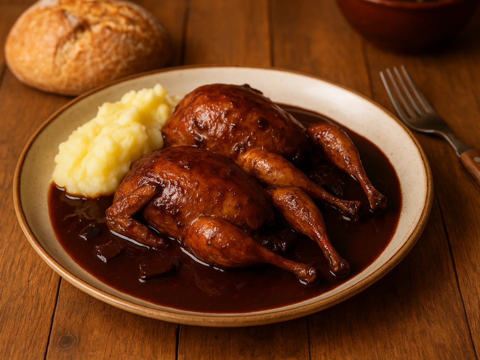 Perdices con Chocolate – Rebhuhn in Schokoladen-Weinsoße