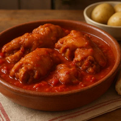 Manitas de Cerdo – Spanische geschmorte Schweinefüße