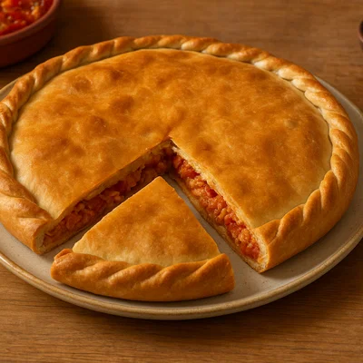 Empanada gallega mit Thunfischfüllung