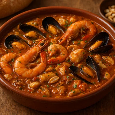 Zarzuela de Marisco – Spanischer Meeresfrüchteeintopf