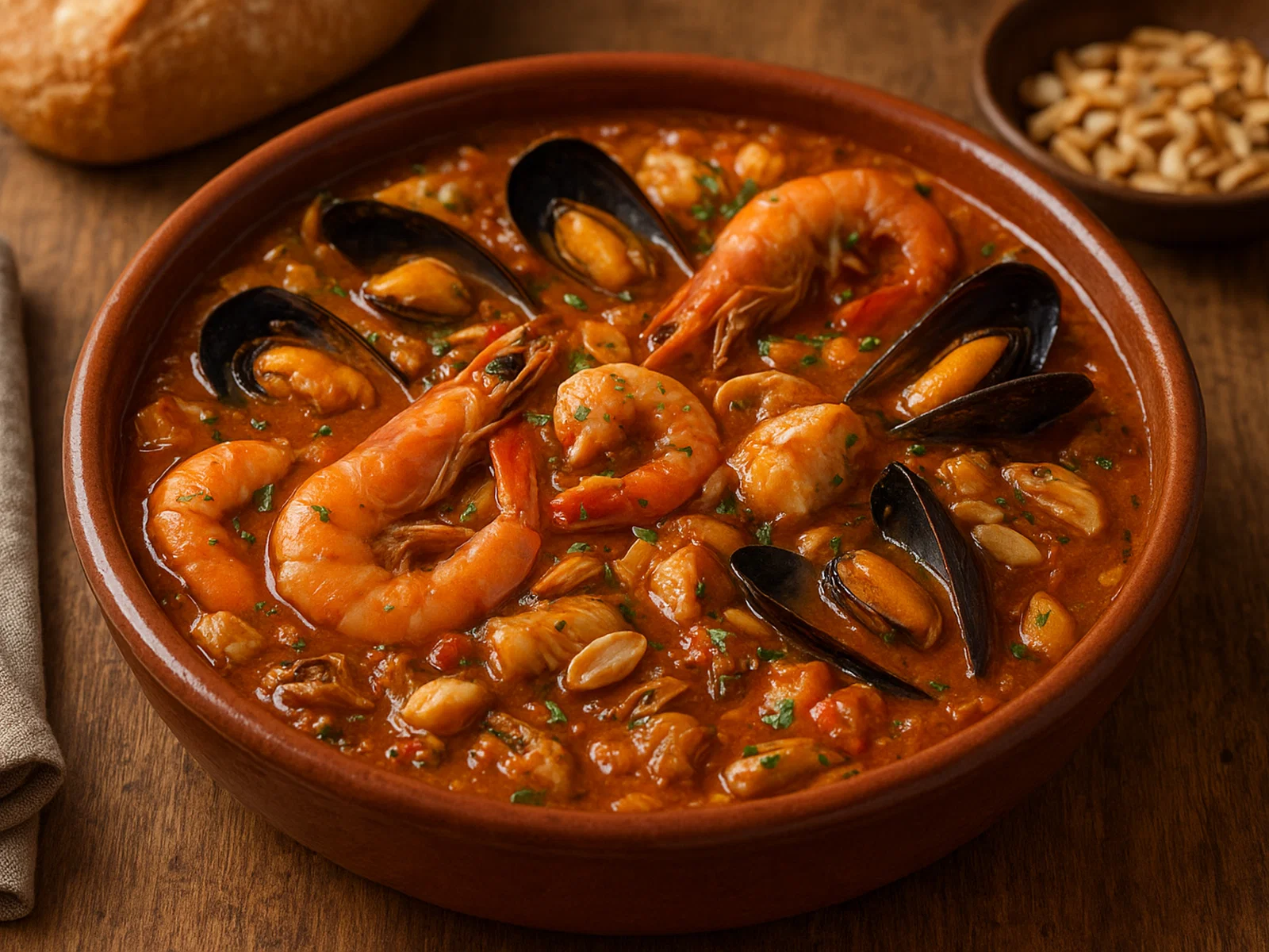 Zarzuela de Marisco – Spanischer Meeresfrüchteeintopf