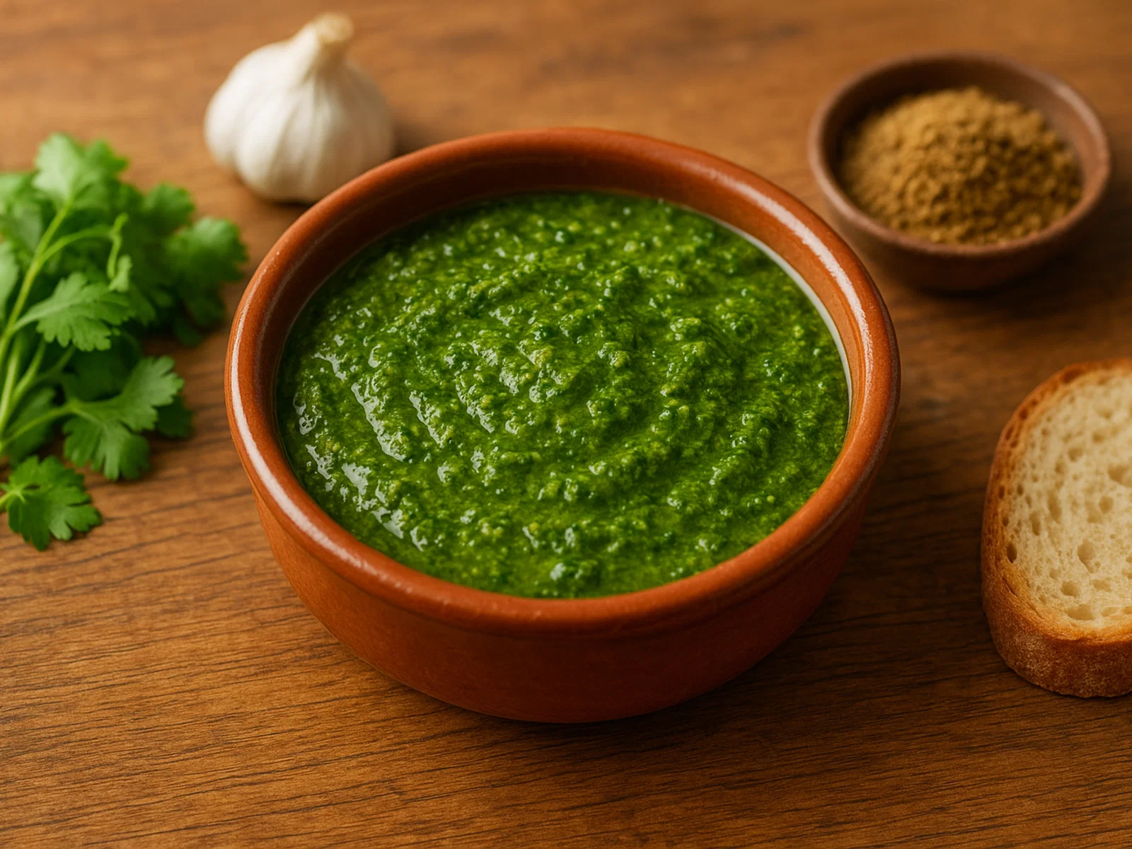Kanarische Mojo Verde (Grüne Kräutersoße)