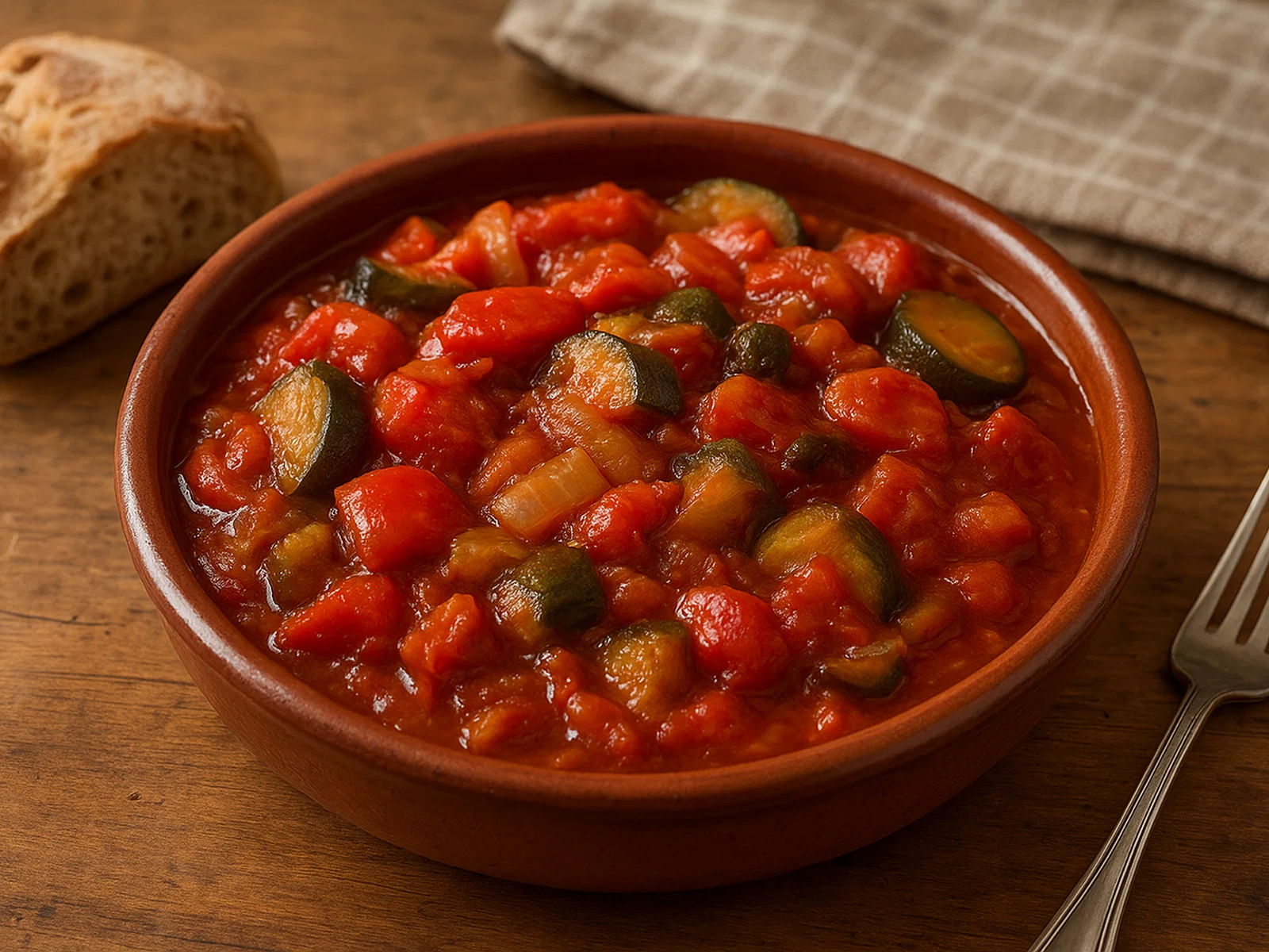 Fritada Aragonesa – geschmortes Sommergemüse mit Tomate