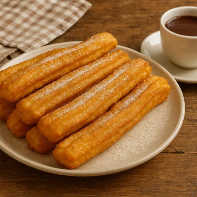 Porras – dicke, weiche Churros aus Madrid