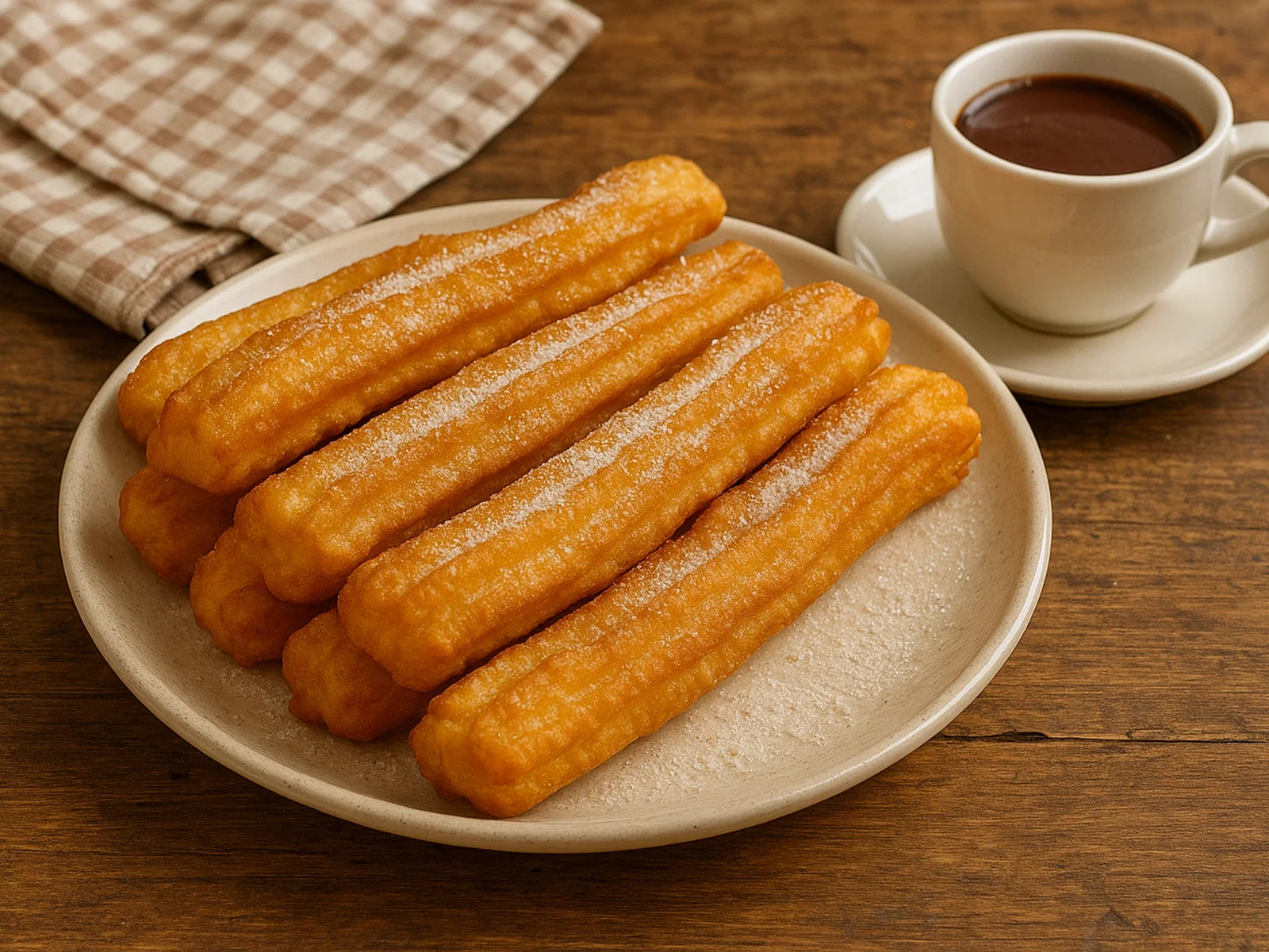 Porras – dicke, weiche Churros aus Madrid