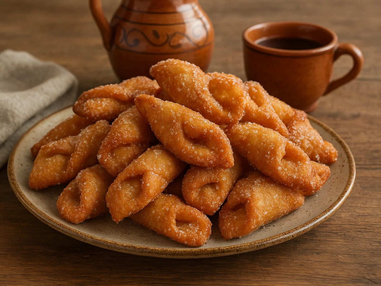 Pestiños – Andalusisches Anisgebäck mit Honig oder Zucker