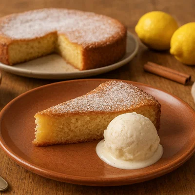 Gató d’ametlla – Mallorquinischer Mandelkuchen