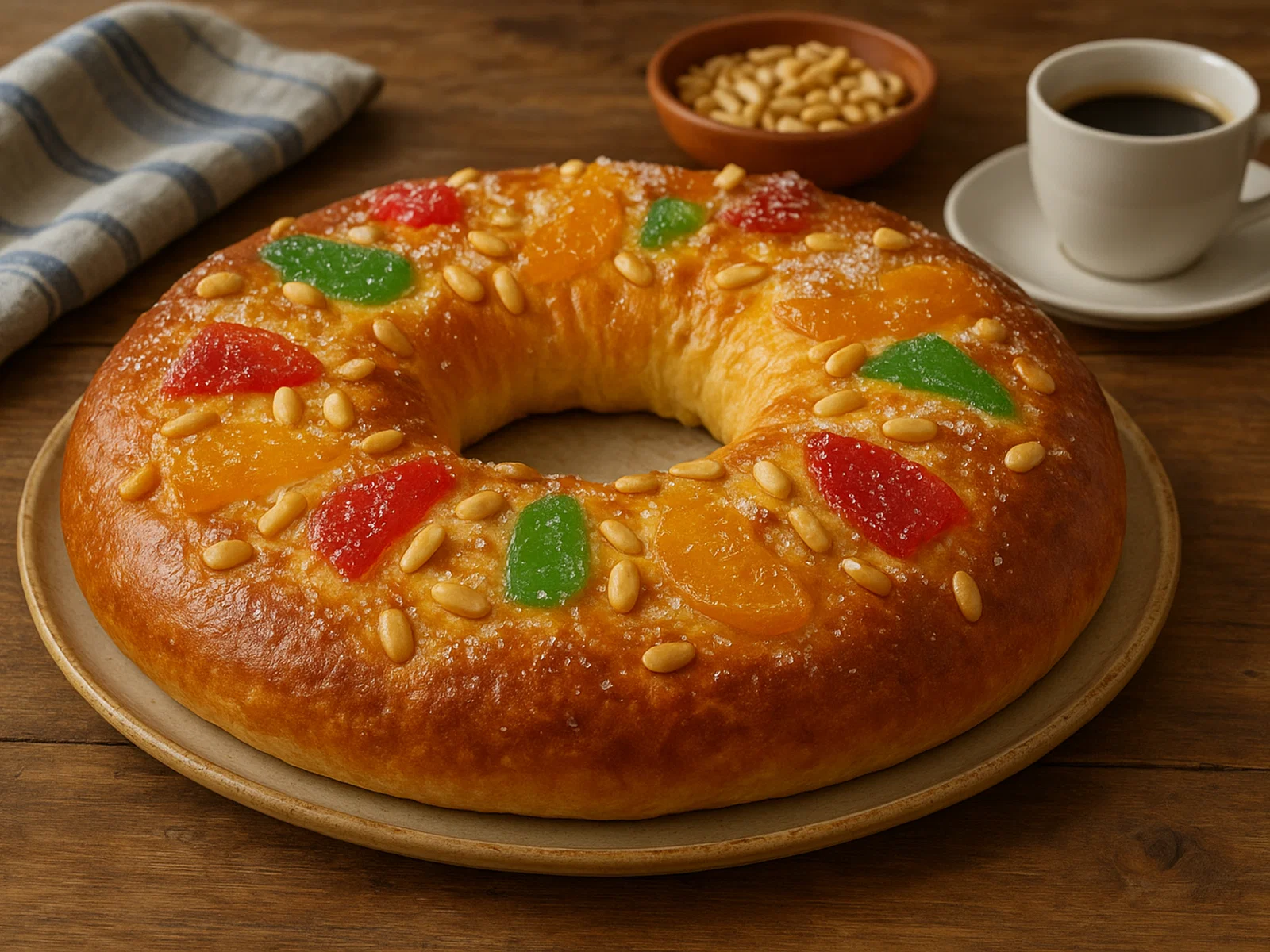 Coca de Sant Joan – Katalanischer Johannis-Hefekuchen