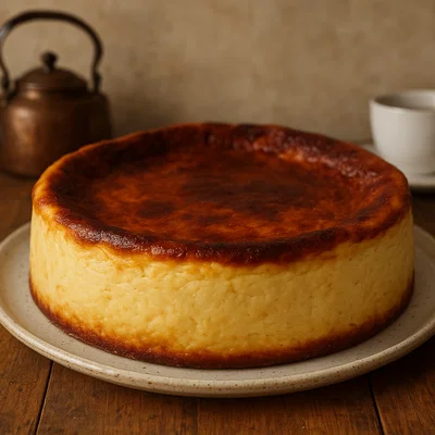 Tarta de Queso La Viña – Baskischer Gebrannter Käsekuchen