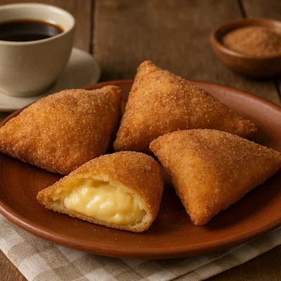 Bartolillos – Frittierte Teigtaschen mit Vanillecreme