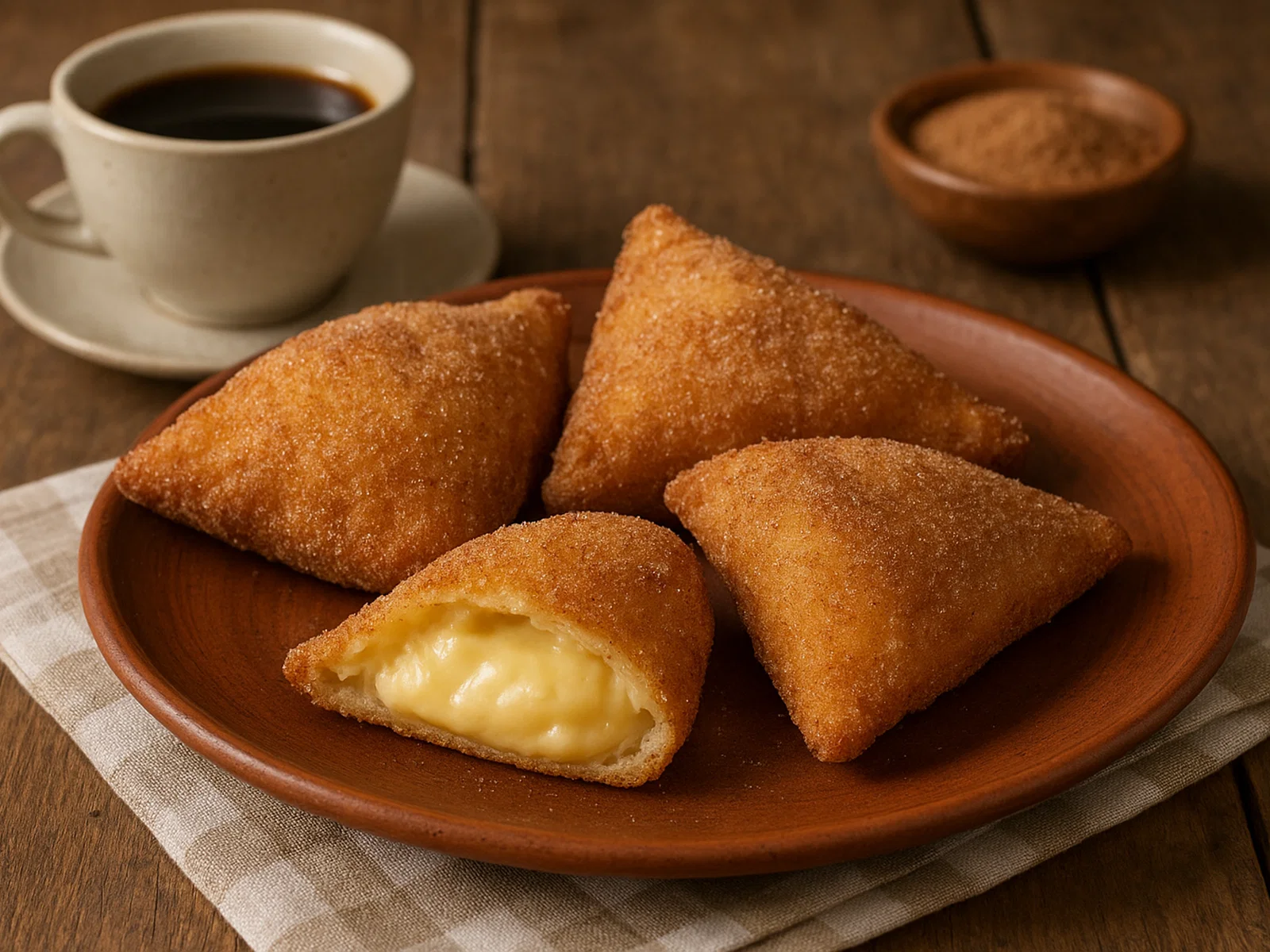 Bartolillos – Frittierte Teigtaschen mit Vanillecreme