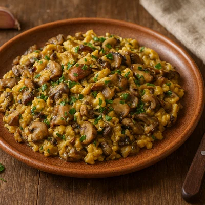 Revuelto de Setas – Spanisches Rührei mit Waldpilzen