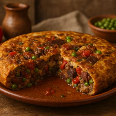 Tortilla del Sacromonte – Andalusisches Omelett mit Innereien