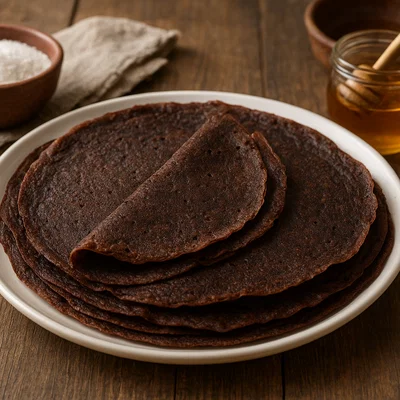 Galicische Filloas de Sangre (Crêpes mit Schweineblut)