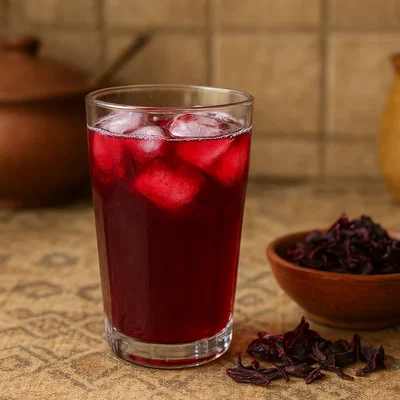 Bissap – Westafrikanischer Hibiskus-Eistee