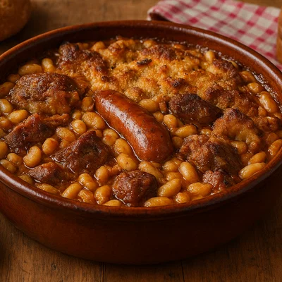 Traditionelles französisches Cassoulet