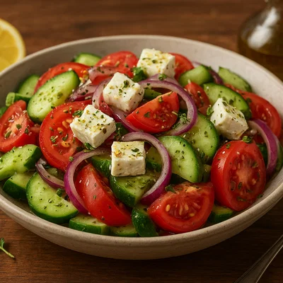 Griechischer Bauernsalat (Choriatiki)
