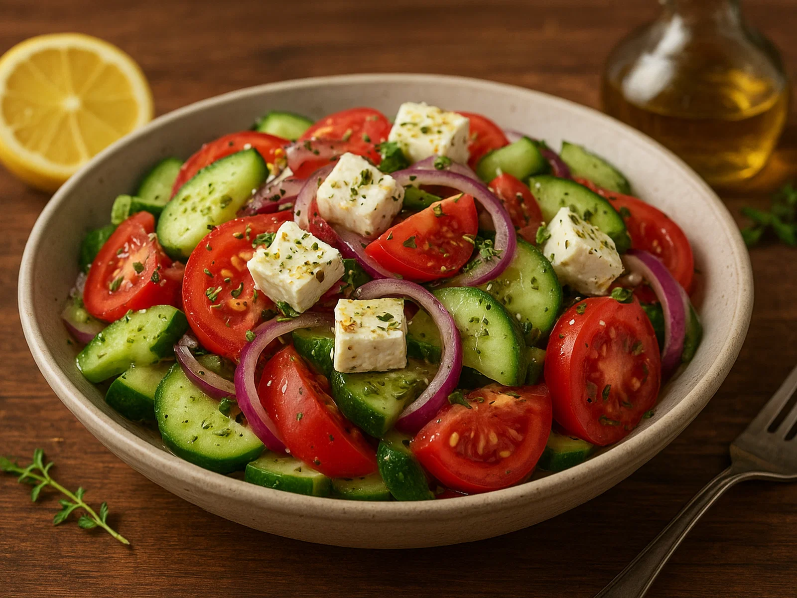 Griechischer Bauernsalat (Choriatiki)