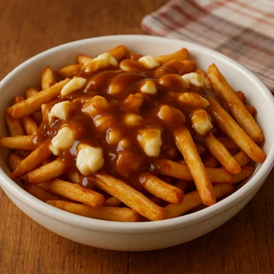 Klassische kanadische Poutine