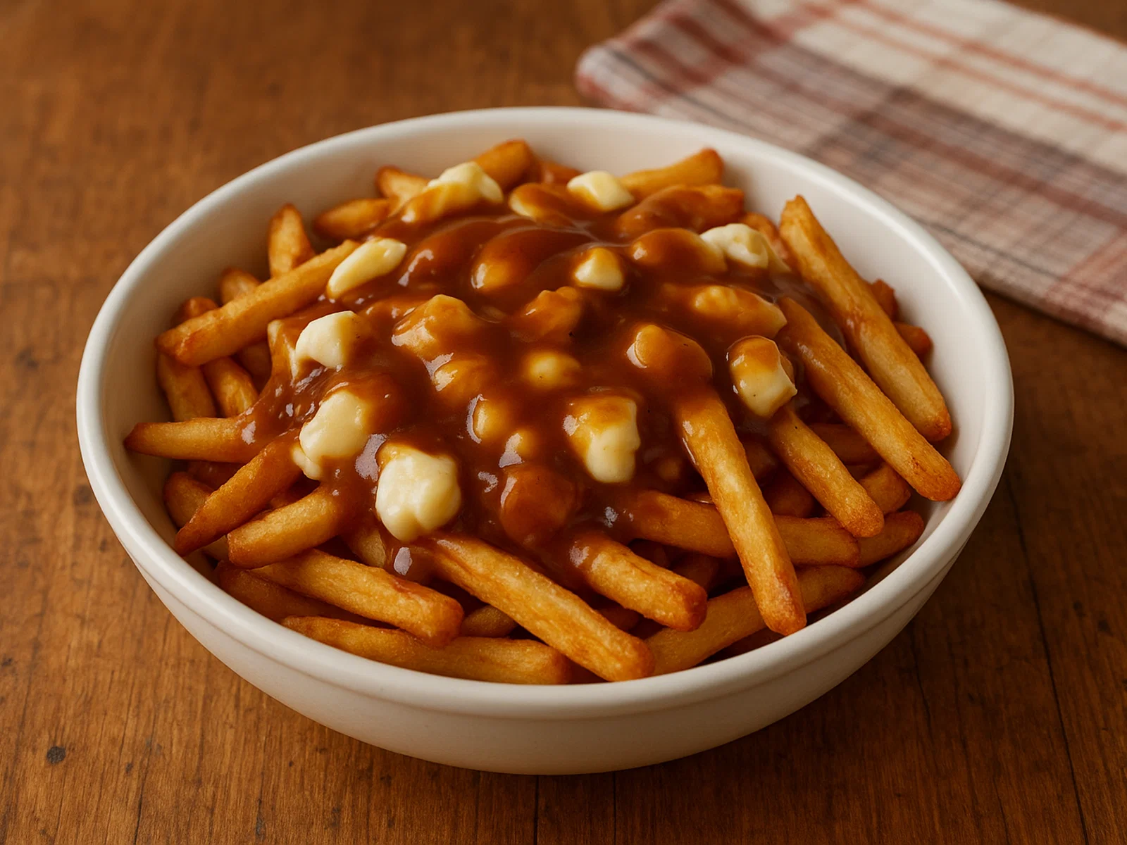 Klassische kanadische Poutine